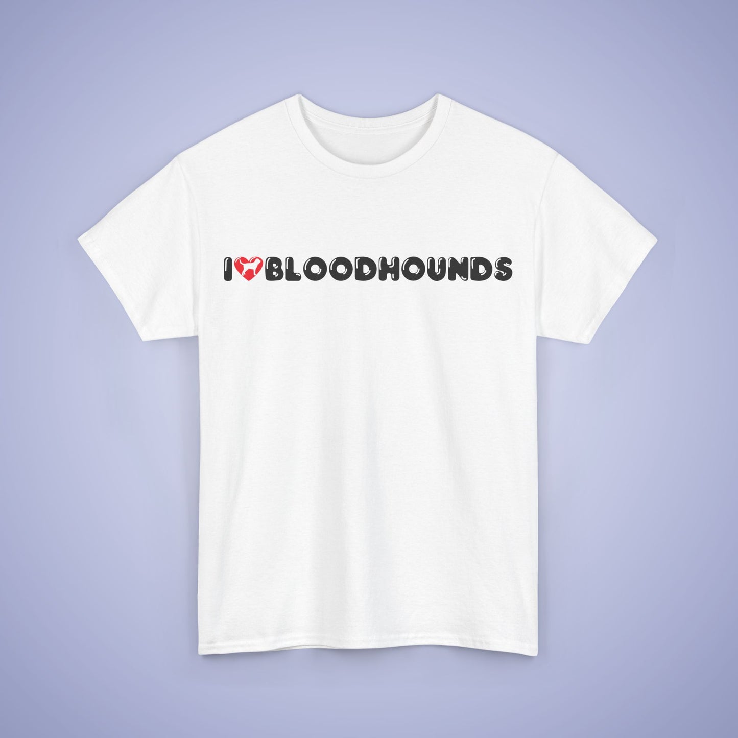 I Heart Bloodhounds Unisex T-Shirt