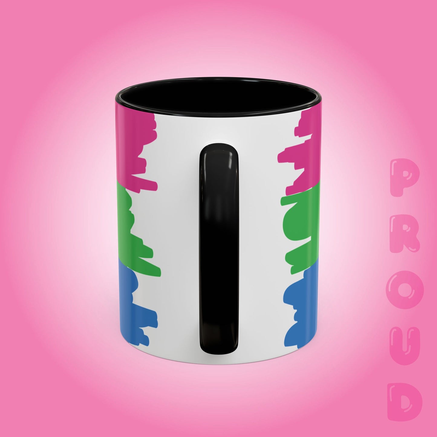 Polysexual Paint Style Coffee Mug