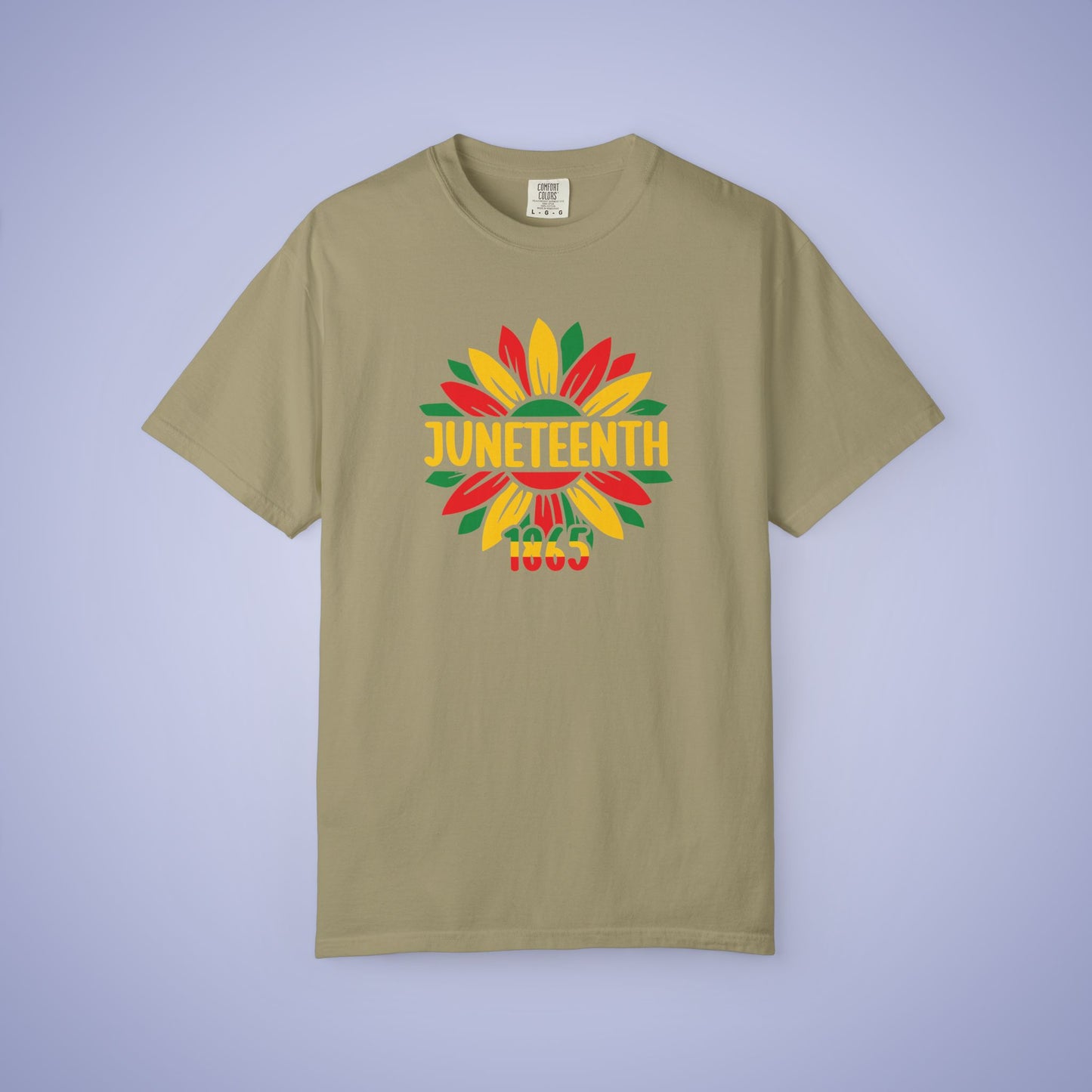 Flower Juneteenth 1865 Comfort Colors T Shirt Unisex