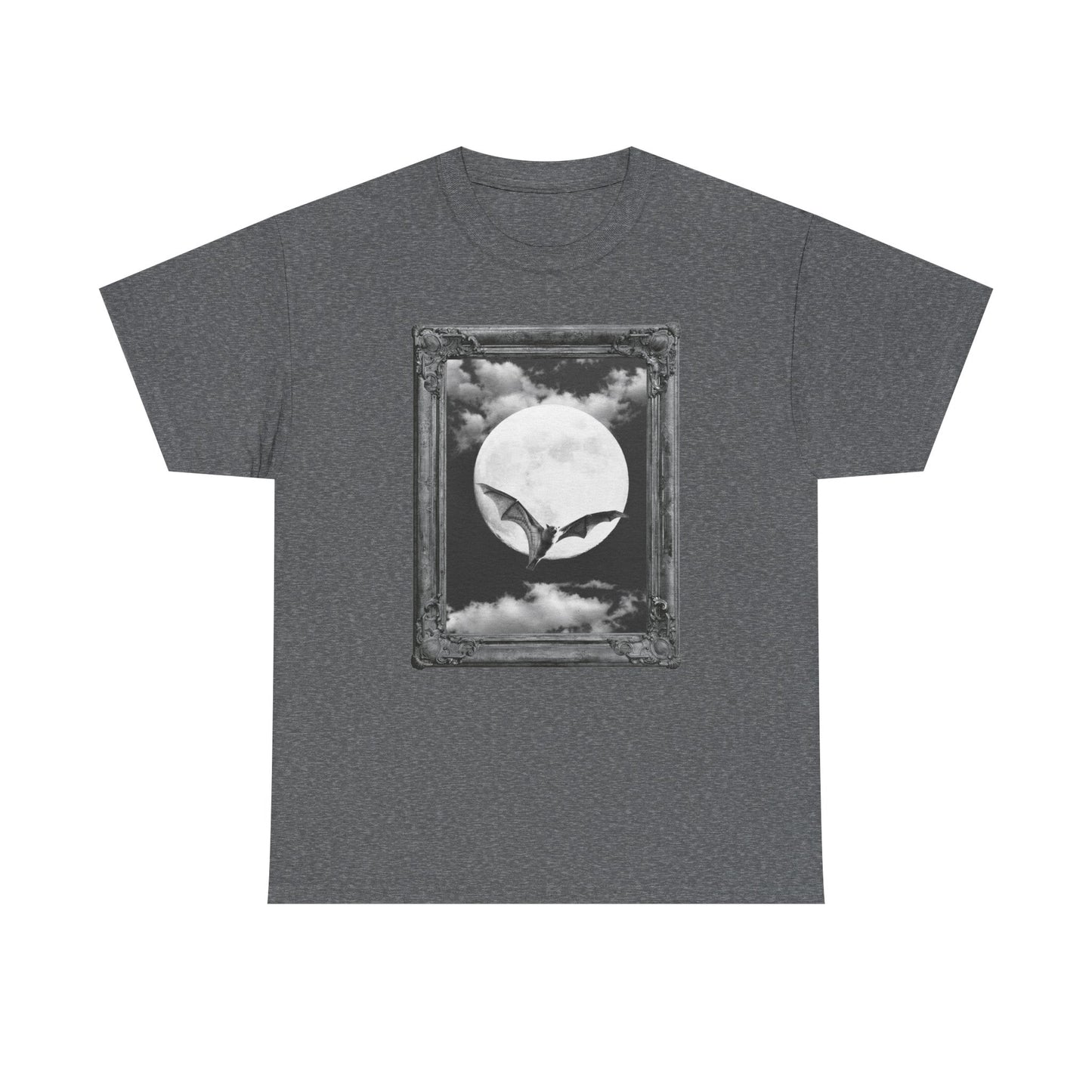 Bat Moon Spooky Halloween T-Shirt | Photographic Design