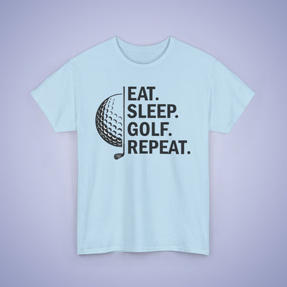 Eat Sleep Golf Repeat Unisex T-Shirt