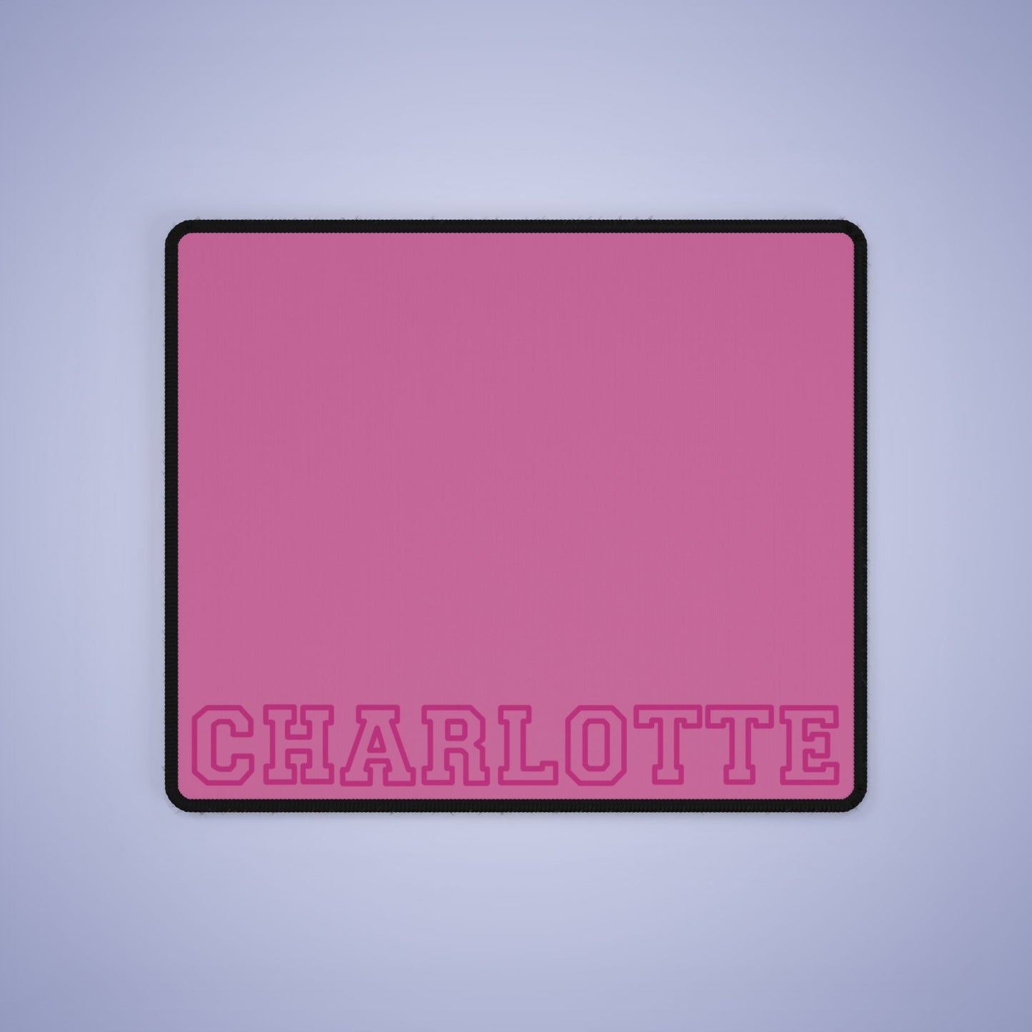 University Style Personalized Name XXXXL Light Pink Mouse Pad