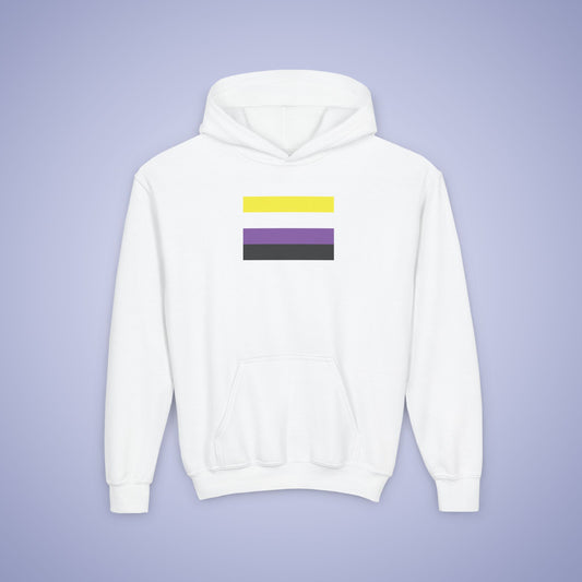 Bisexual Pride Kids Cotton Hoodie LGBTQ Pride Month