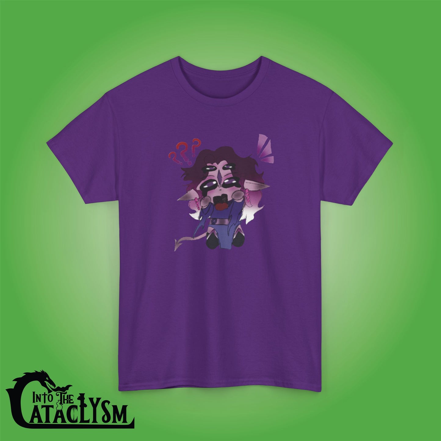 Morticia Cry Chibi Into the Cataclysm Unisex Graphic T Shirt
