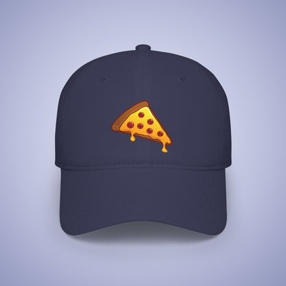 Pizza Slice Graphic Art Cap Low Profile Baseball Hat for Pizza Lovers