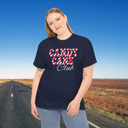 Candy Cane Club Christmas Unisex T Shirt