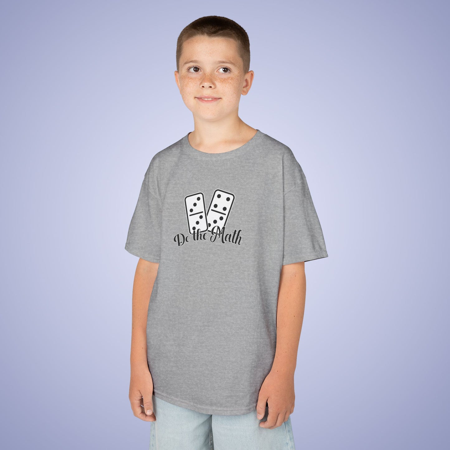 Domino Maths 67 Tee Fun Trending Kids Cotton T Shirt Six Seven Youth