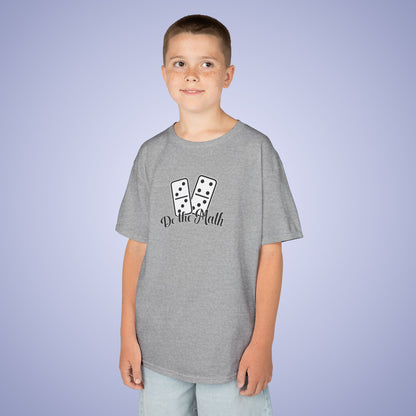 Domino Maths 67 Tee Fun Trending Kids Cotton T Shirt Six Seven Youth