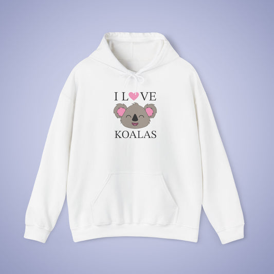 I Love Koalas Hoodie Sweatshirt