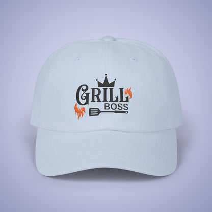Grill Boss Embroidered Classic Dad Cap Unisex Black Embroidery Gift
