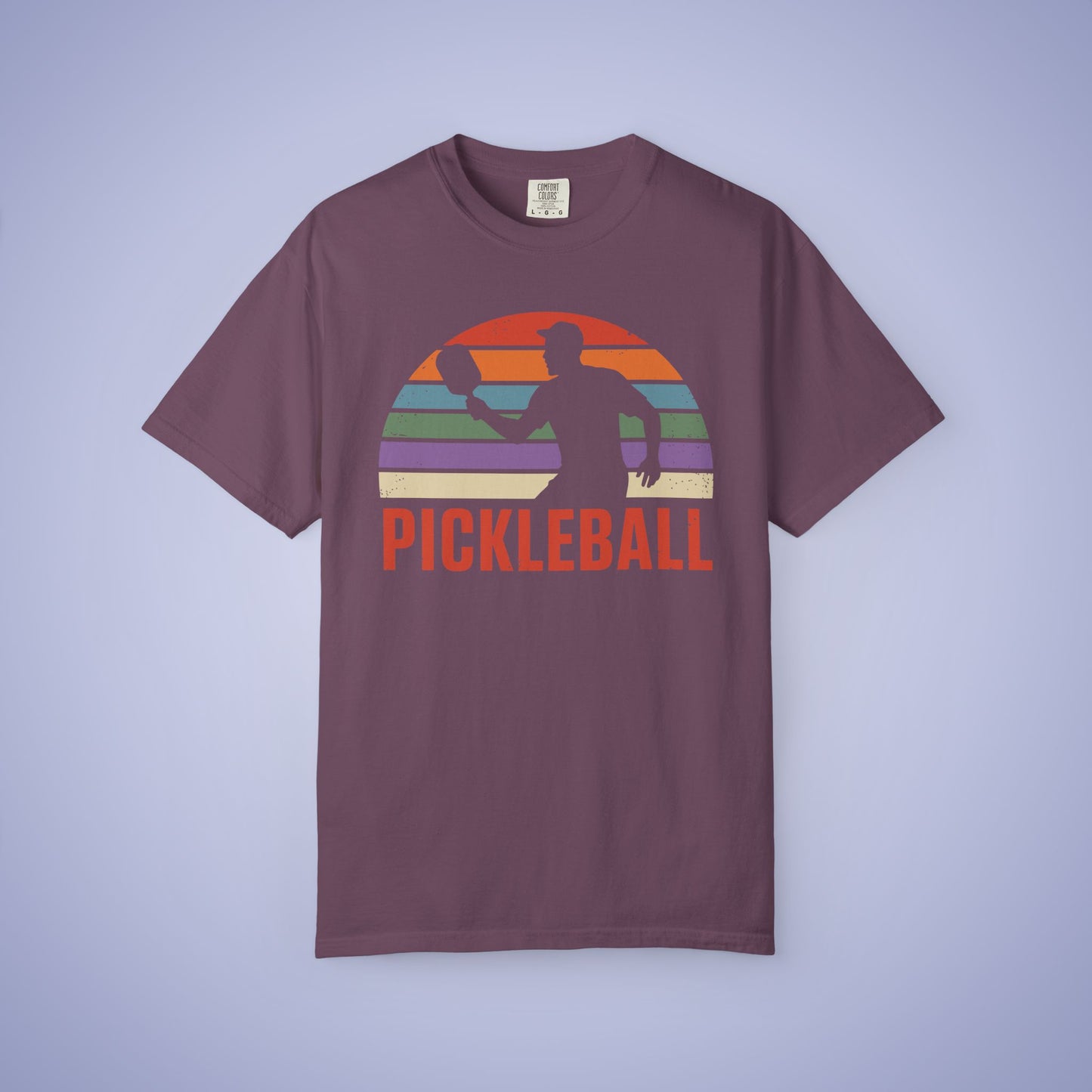 Retro Pickleball Comfort Colors T Shirt Unisex
