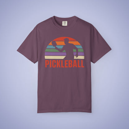 Retro Pickleball Comfort Colors T Shirt Unisex