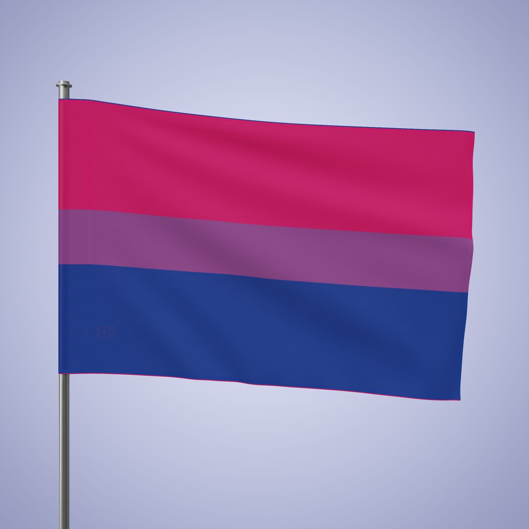 Bisexual Pride Month Flag Banner Small Medium & Large
