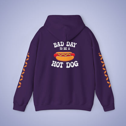 Its A Bad Day To Be A Hot Dog Funny Hoodie Sweatshirt Unisex Dark