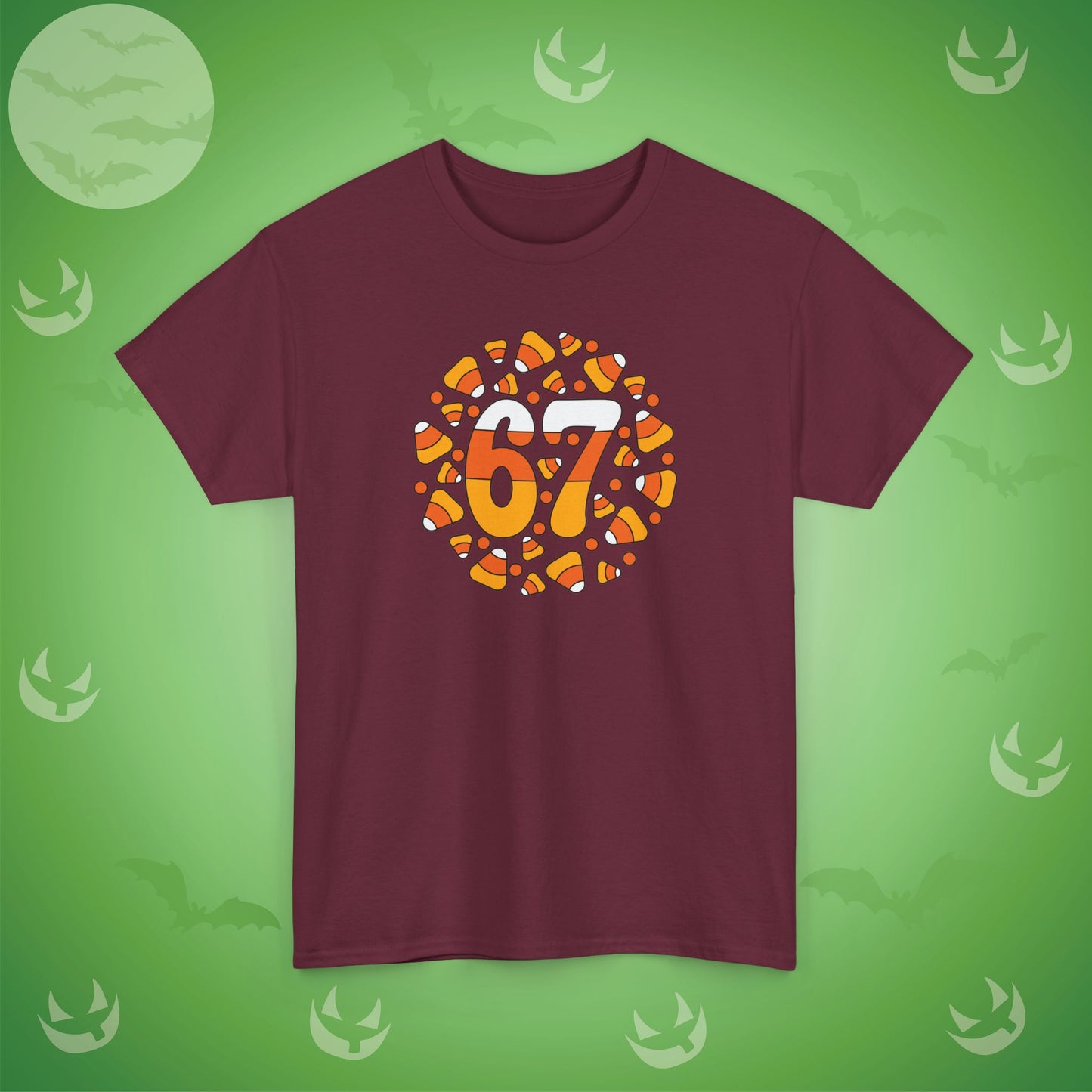 67 Candy Corn White Halloween Candy Unisex T Shirt