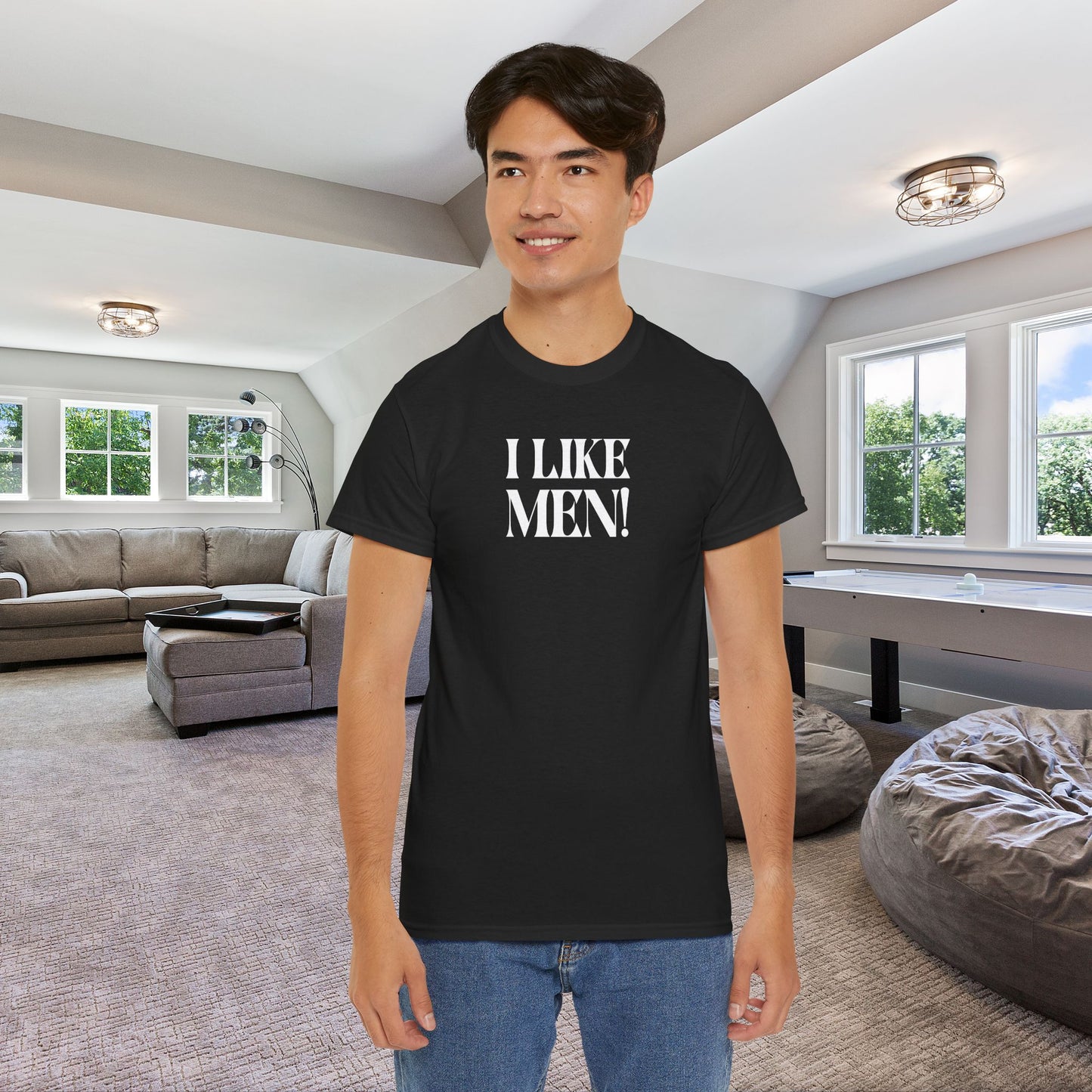 I Like Men - Into the Cataclysm White Unisex T Shirt