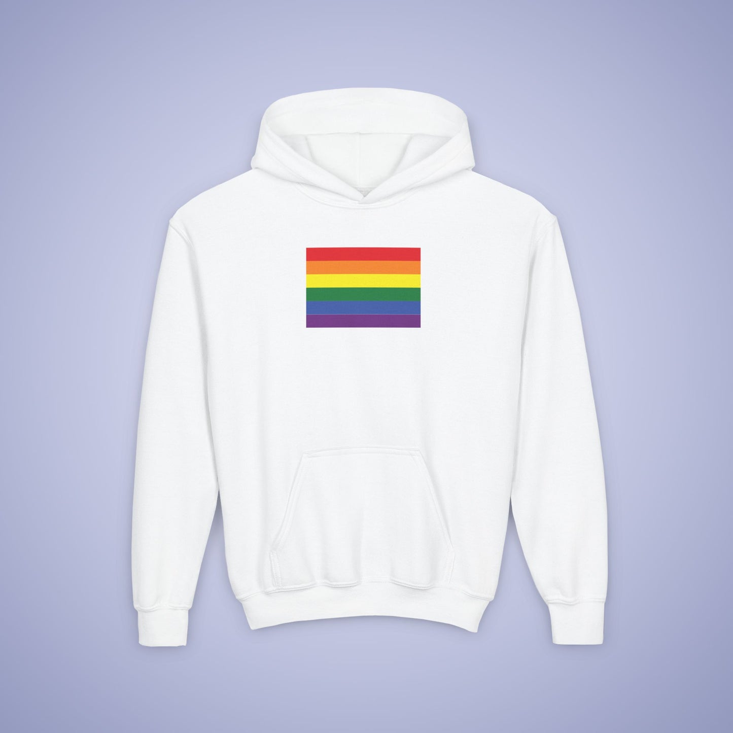 Rainbow Pride Kids Cotton Hoodie LGBTQ Pride Month