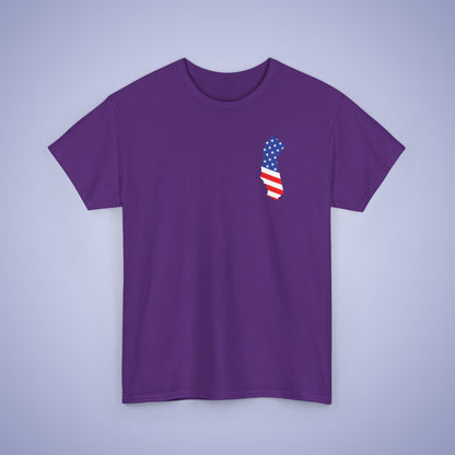 California Map Pocket Art Proud American Unisex T Shirt