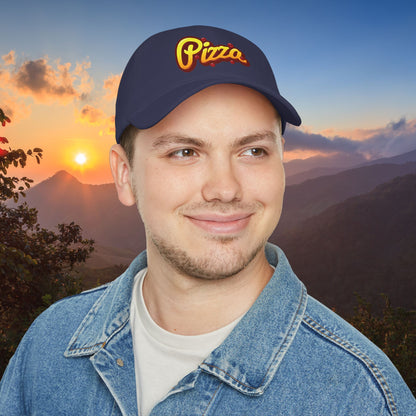Pizza Pizza Cap Low Profile Baseball Hat for Pizza Lovers
