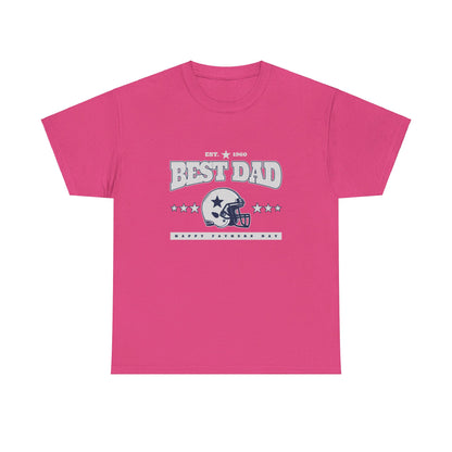 Best Dad Dallas Cowboys Inspired Happy Fathers Day