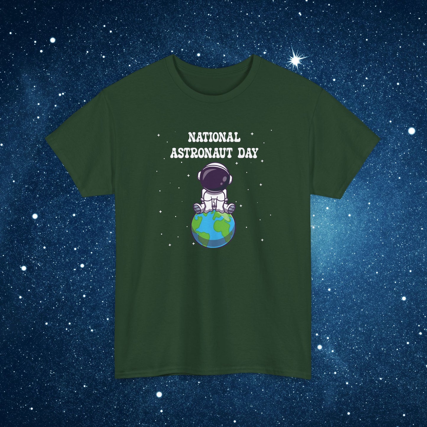 National Astronaut Day Unisex Graphic T Shirt