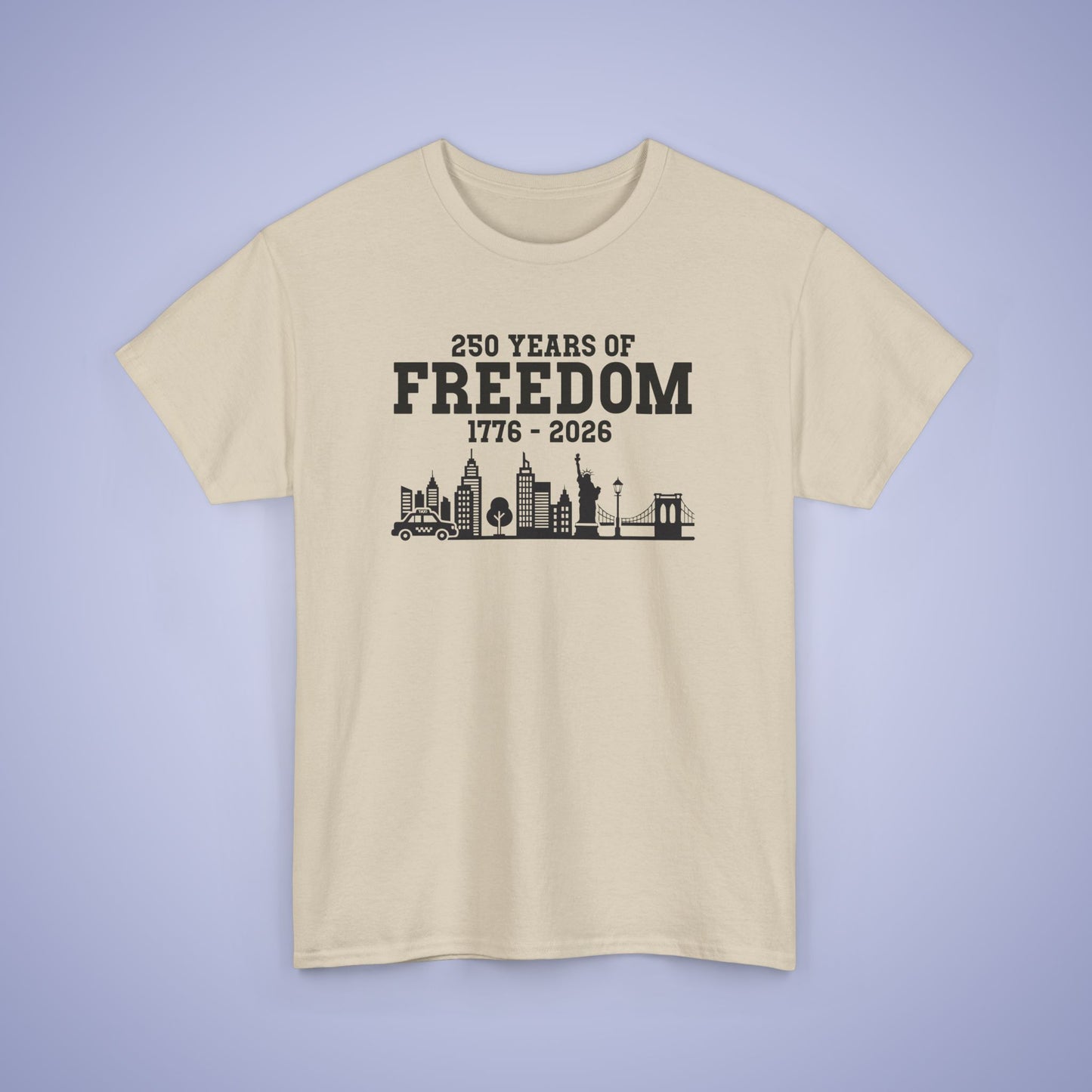 250 Years of Freedom Silhouette Style USA Celebration Unisex T Shirt