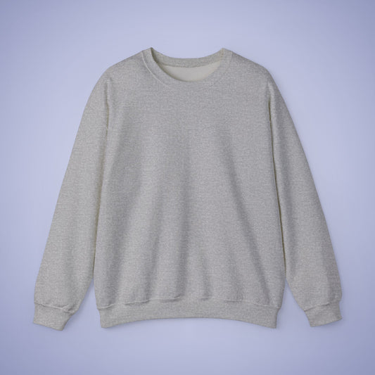 Blank Grey Unisex Crewneck Sweatshirt