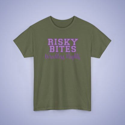 Risky Bites Wreckless Nights IBS Awareness Month Unisex T Shirt