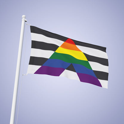 Straight Ally Pride Month Flag Banner Small Medium & Large