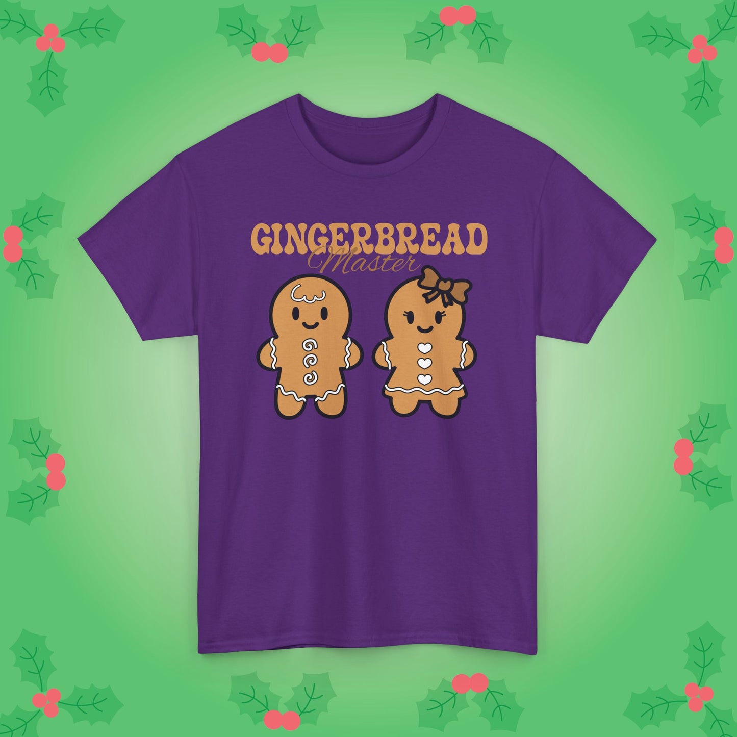 Gingerbread Master Christmas Gift Baking Enthusiast Unisex T Shirt
