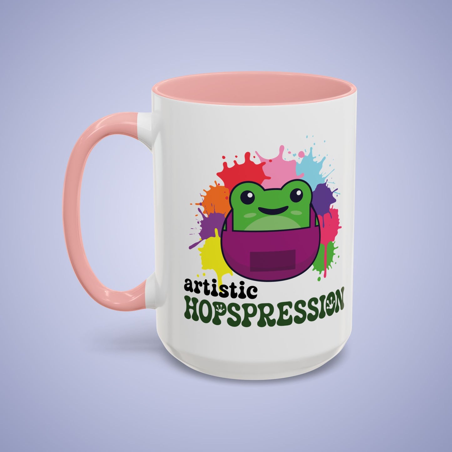 Artist Frog Lover Gift Coffee Mug Ceramic
