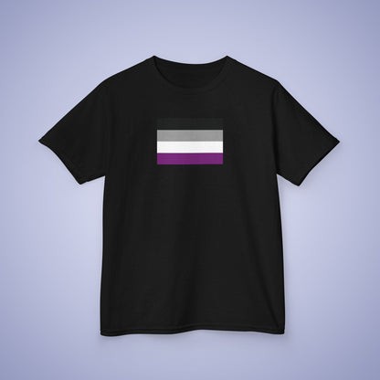 Asexual Flag Pride Kids Cotton T Shirt LGBTQ Pride Month