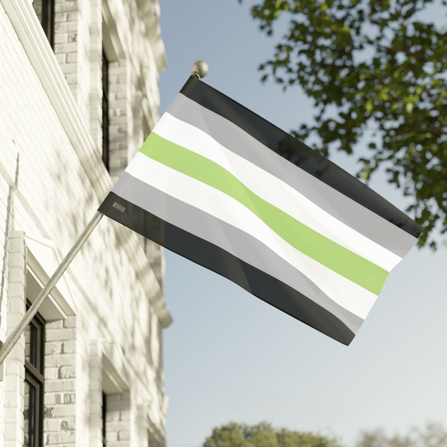 Agender Pride Month Flag Banner Small Medium & Large
