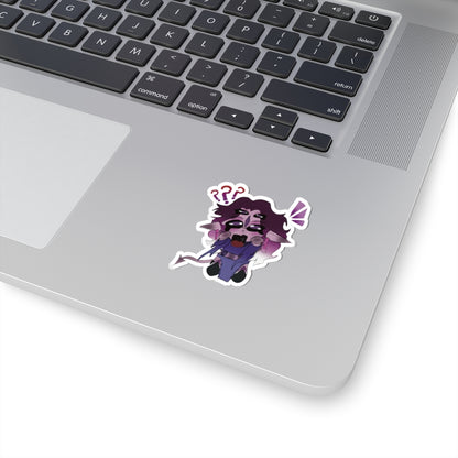 Morticia Chibi Cry Sticker - Into the Cataclysm
