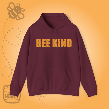 Bee Kind Sweet As Honey Honeycomb Word Art Design Hoodie Sweatshirt