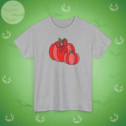 Thanksgiving Fall Inspired Halloween Red Pumpkin Unisex T Shirt