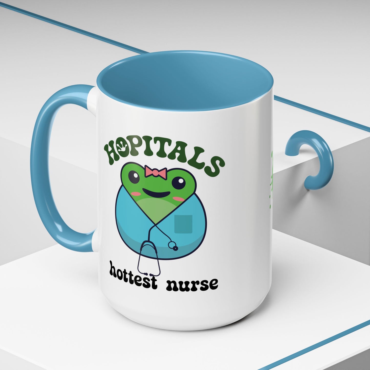 Hopitals Hottest Nurse Frog Lover Gift Coffee Mug Ceramic