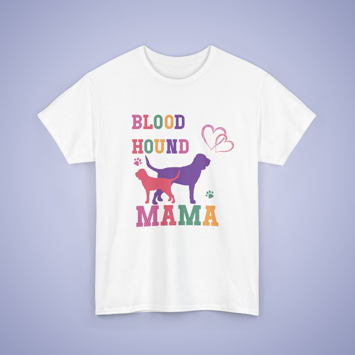 Blood Hound Mama Dog Lover Mothers Day Unisex Oversized T Shirt