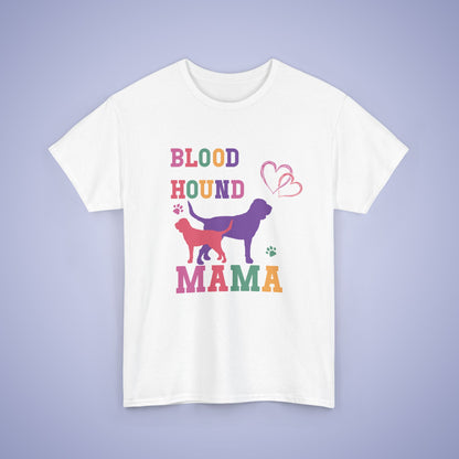 Blood Hound Mama Dog Lover Mothers Day Unisex Oversized T Shirt