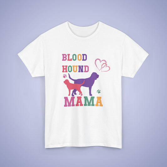 Blood Hound Mama Dog Lover Mothers Day Unisex Oversized T Shirt