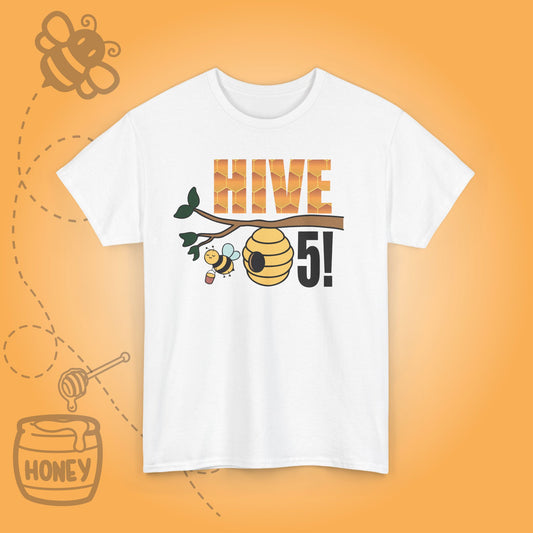 Hive 5! Sweet As Honey Motivational Bee Lover Design Unisex T Shirt