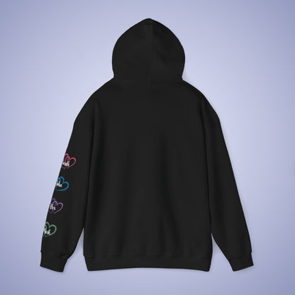 This Mother Wears her Heart on her Sleeve Unisex Hoodie Personalized