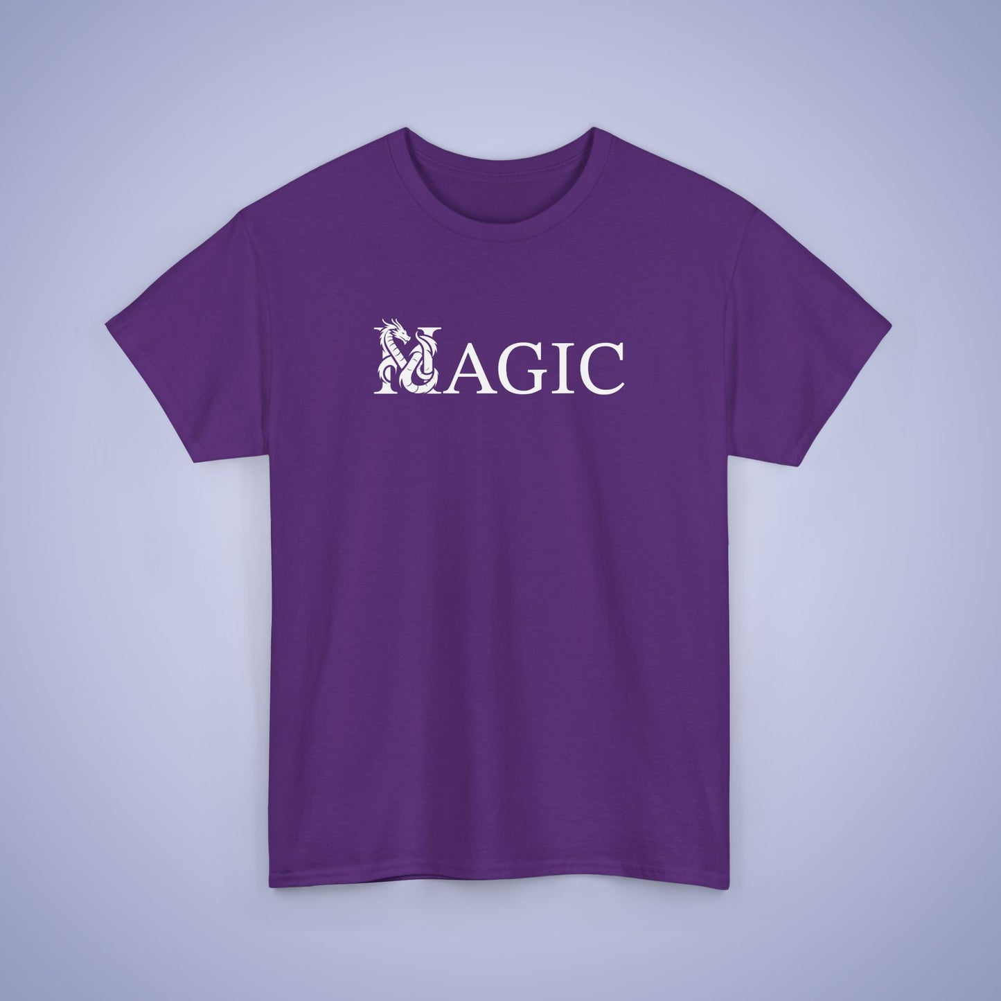 Magic Word Art Text Dragon Lover Unisex T Shirt
