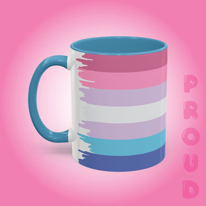 Bigender Paint Style Coffee Mug