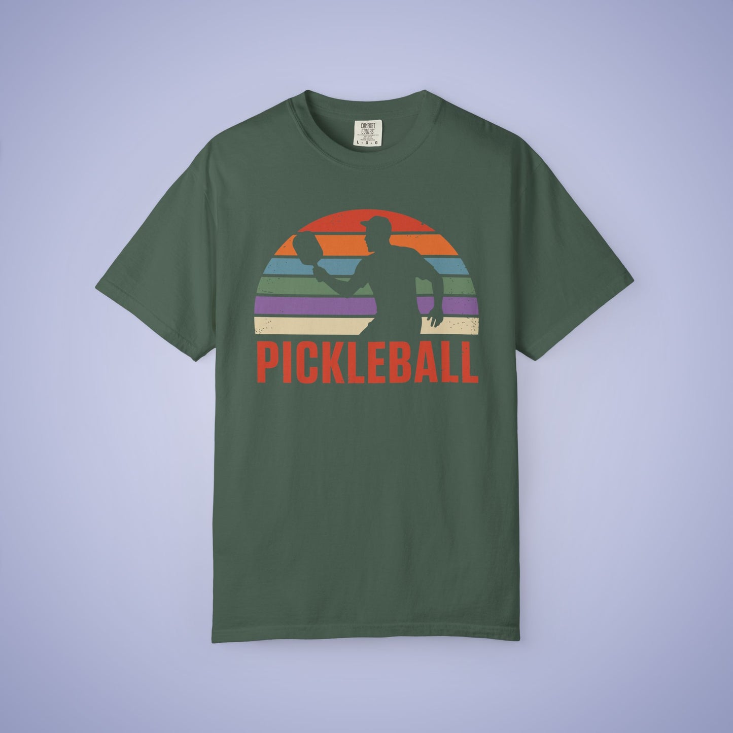 Retro Pickleball Comfort Colors T Shirt Unisex