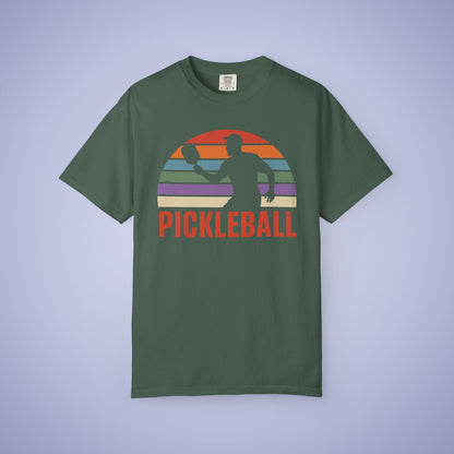 Retro Pickleball Comfort Colors T Shirt Unisex