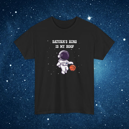 Saturns Ring is my Hoop National Astronaut Day Unisex Graphic T Shirt