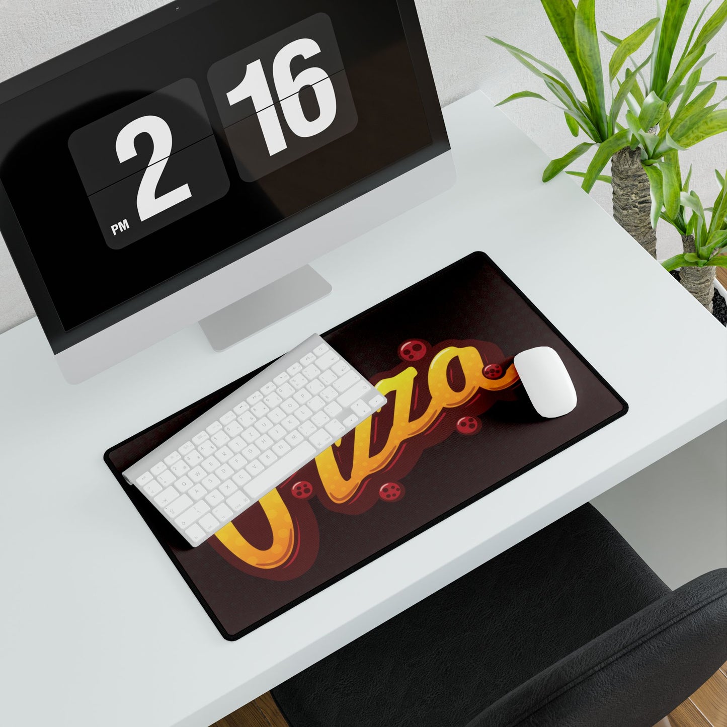 Pizza Pizza Decor Gaming Desk Mat Medium & Large Foodie Gift