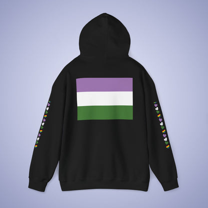 Gender Queer Pride Month Unisex Hoodie