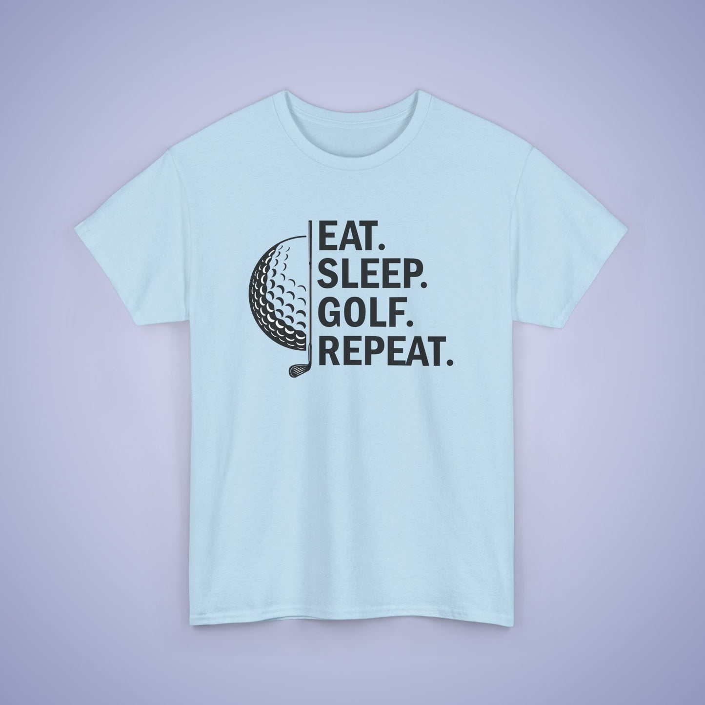 Eat Sleep Golf Repeat Unisex T Shirt